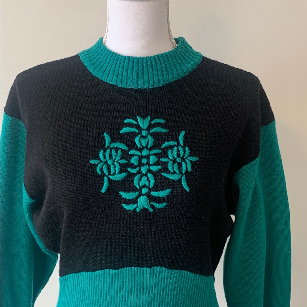 Vintage Nils Ski Sweater Size Large